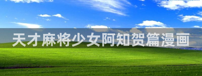 汗汗漫画平台：天才麻将少女阿知贺篇漫画